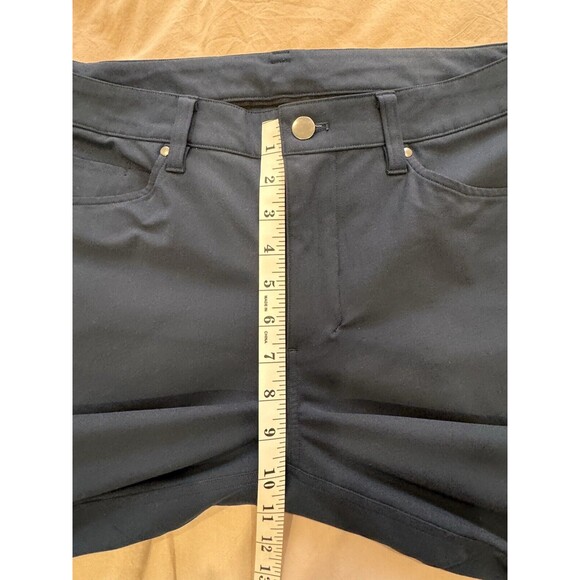 Lululemon Mens Size 33 ABC Slim-Fit Pant Warpstreme Vapor Size True Navy Luxury - Picture 8 of 10